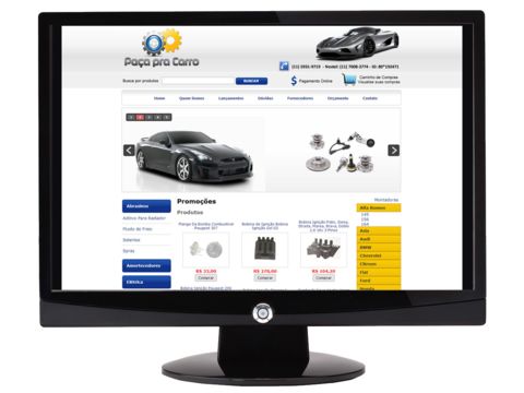  Lojas Virtuais: Auto Peças: Peça para Carro