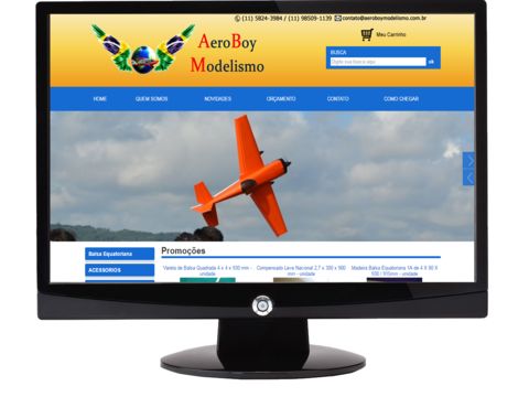 Lojas Virtuais: Aeromodelismo: Aeroboy Modelismo