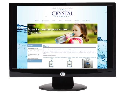  Alimentação: Distribuidoras de Água : Crystal Natural