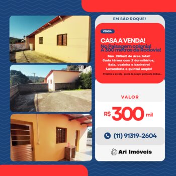 Casa a venda em São Roque 