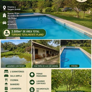 Chácara a venda em São Roque!