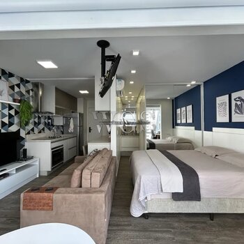 Studio 36 mts - mobiliado, decorado e equipado à venda - Condomínio NYSP - Brooklin Paulista