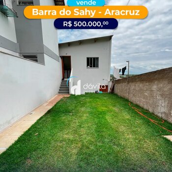 Prédio com 2 casas à venda na Praia de Santa Marta, Barra do Sahy - Aracruz